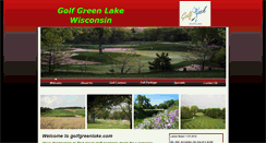 Desktop Screenshot of golfgreenlake.com